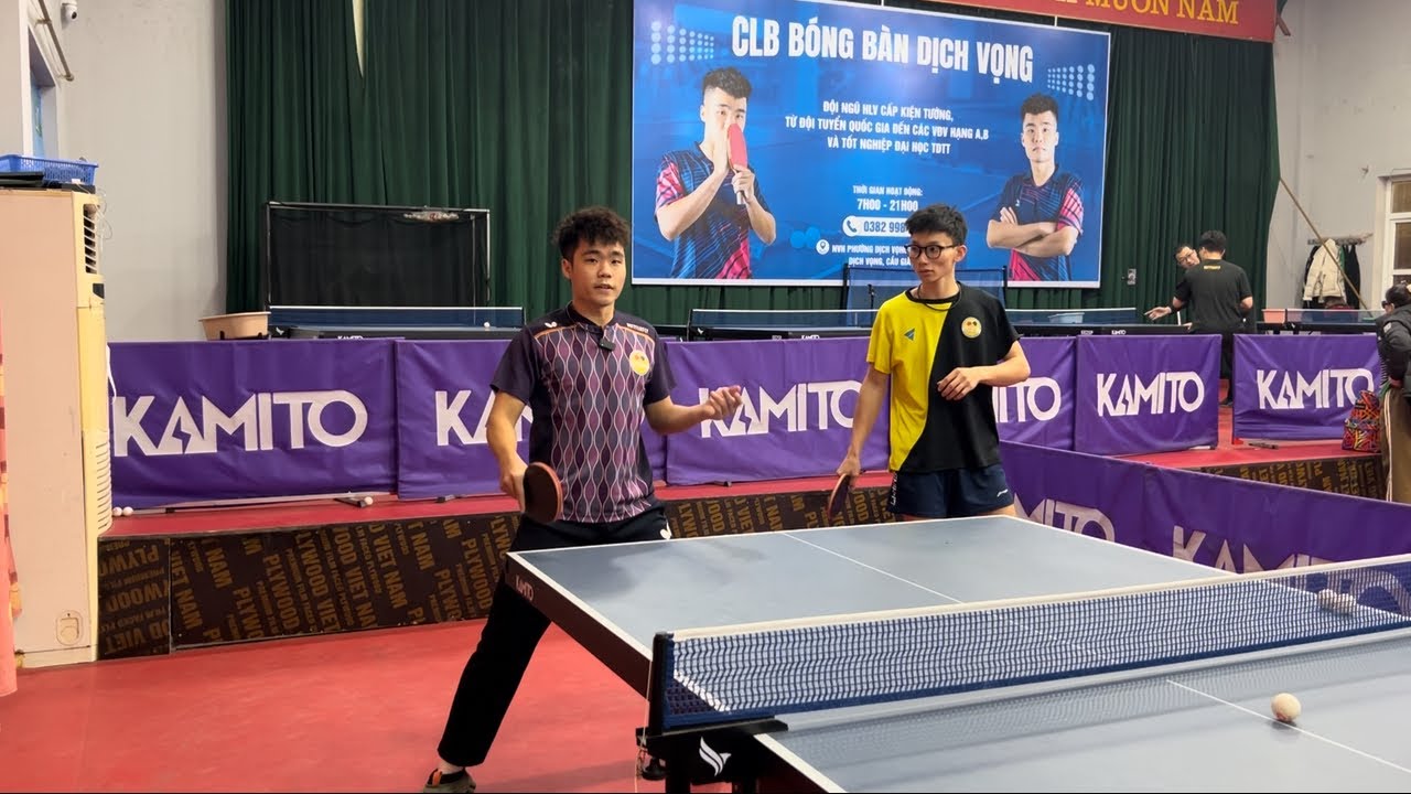 Buổi 11 : Chỉnh khuỷu tay trong bóng bàn để xoay xở trái phải nhanh hơn | Seri cùng Cường từ E lên D