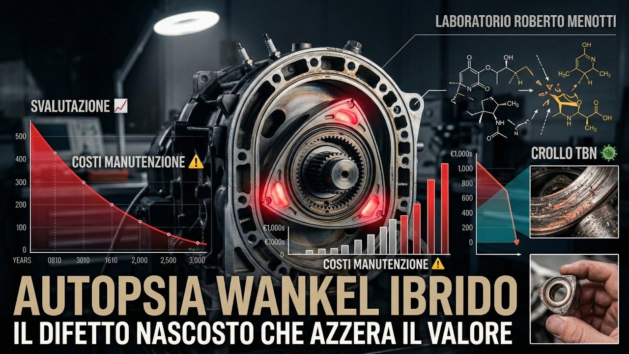 Autopsia Termochimica del Wankel Ibrido: Il Difetto Nascosto che Azzera il Valore dell'Auto 🔬📉