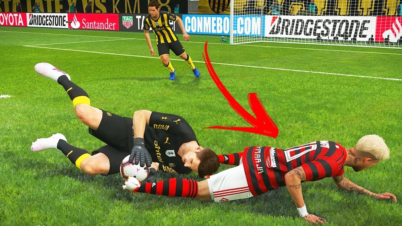 FINAL DA LIBERTADORES FLAMENGO VS PEÑAROL, ASSALTO NO URUGUAI - PES 2019 - MASTER LEAGUE #60