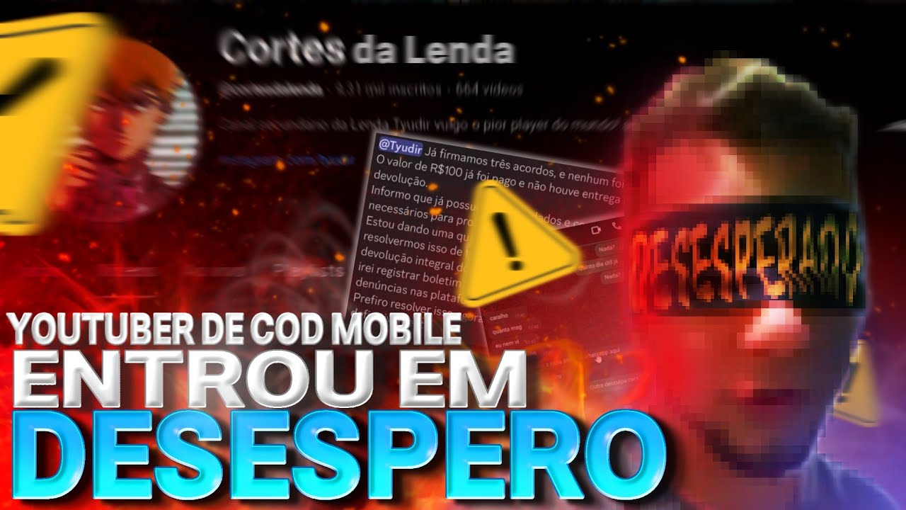 GRAVE!! O CANAL CORTES DA LENDA TEM NOVAS DENÚNCIAS EXPOSTAS - CALL OF DUTY MOBILE