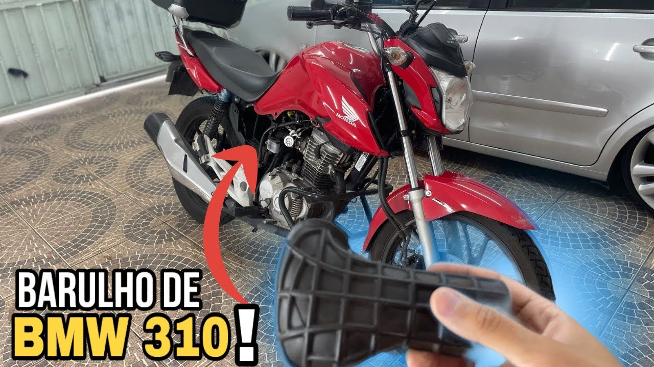 *FAN 160 SEM FILTRO COM RONCO DE BMW GS 310*