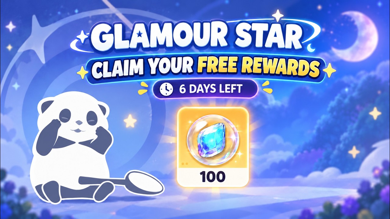 Aniimo Glamour Star Event: Get 100 Sparkling Crystals FREE (Sleepless Night Guide)