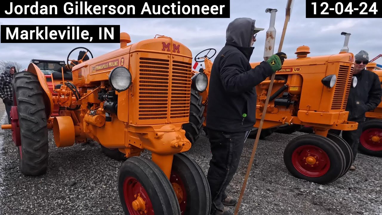 Results - Minneapolis-Moline Tractors Z | UB Special | UB Universal | Big 1 Row - Auction 12-04-24