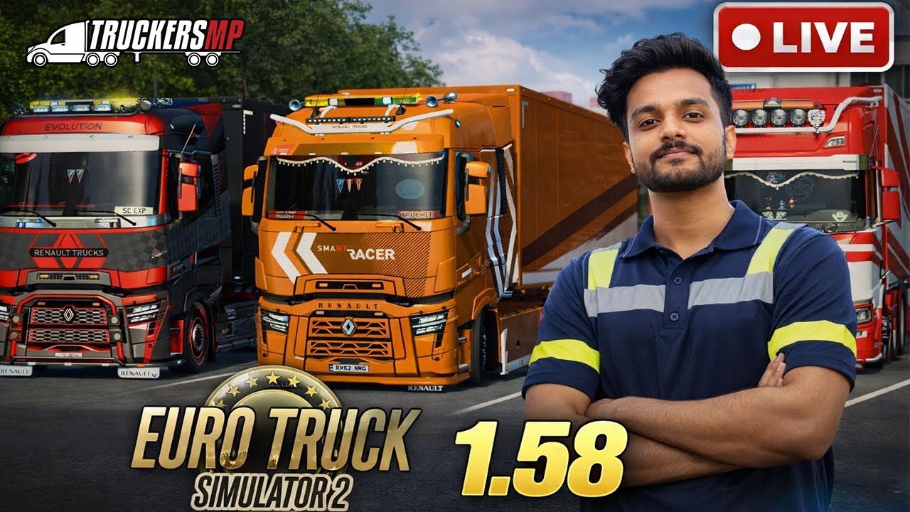 🔴Live | Tmp ලෝඩ් අදින අය එන්න EURO TRUCK SIMULATOR 2 | #ets2|#tmp|#live 