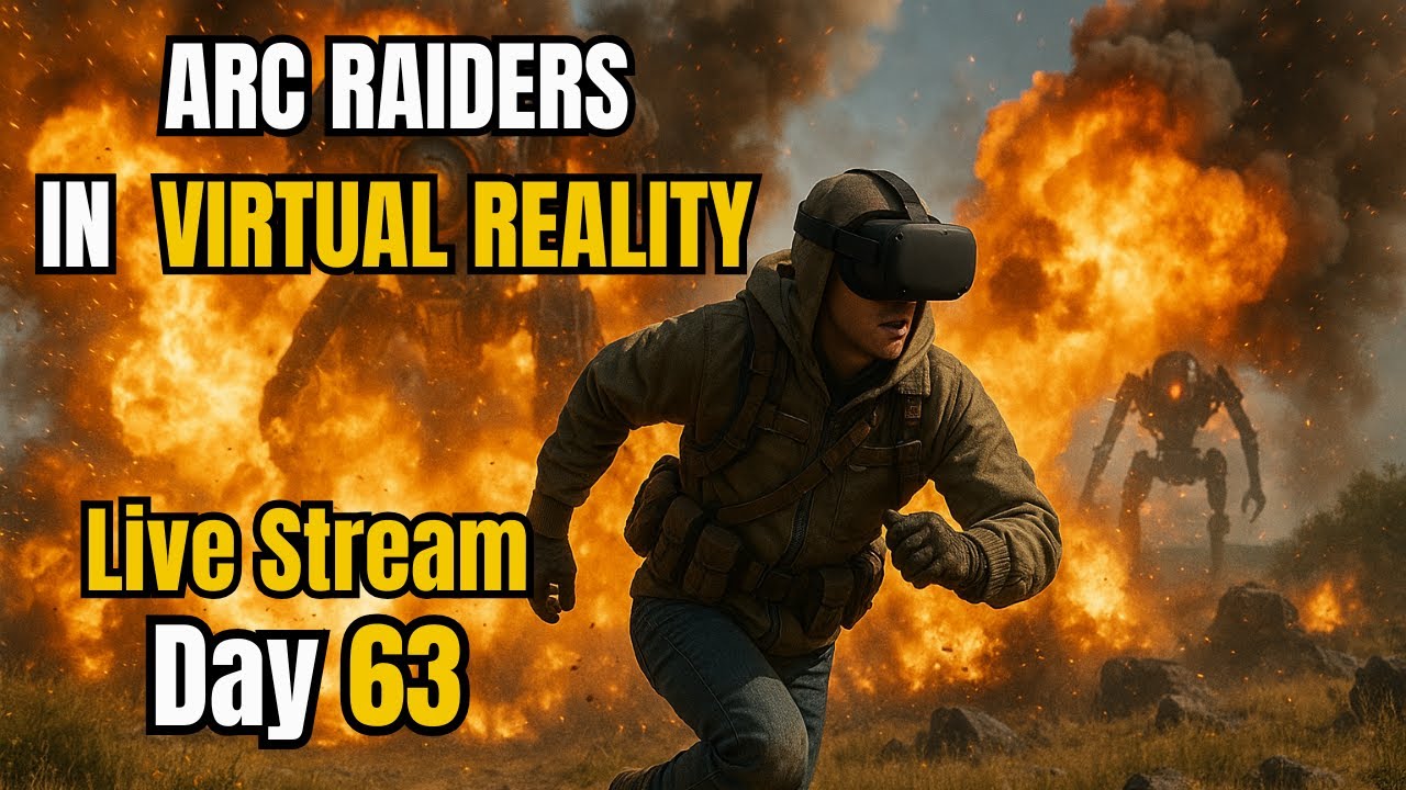 Dry Mouth!? (Vertical) | Arc Raiders in Virtual Reality #funnygameplay #katvr #wieldvr