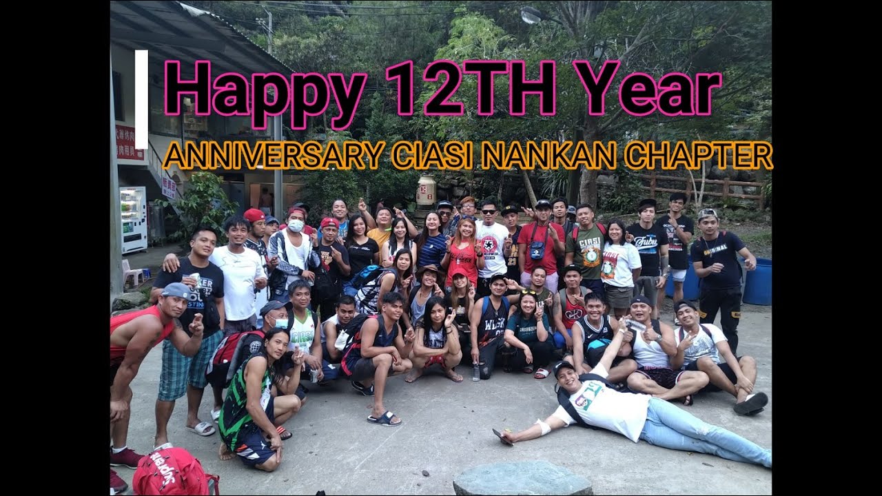 CIASI NANKAN CHAPTER 12th YEAR ANNIVERSARY at Sanxia RIver