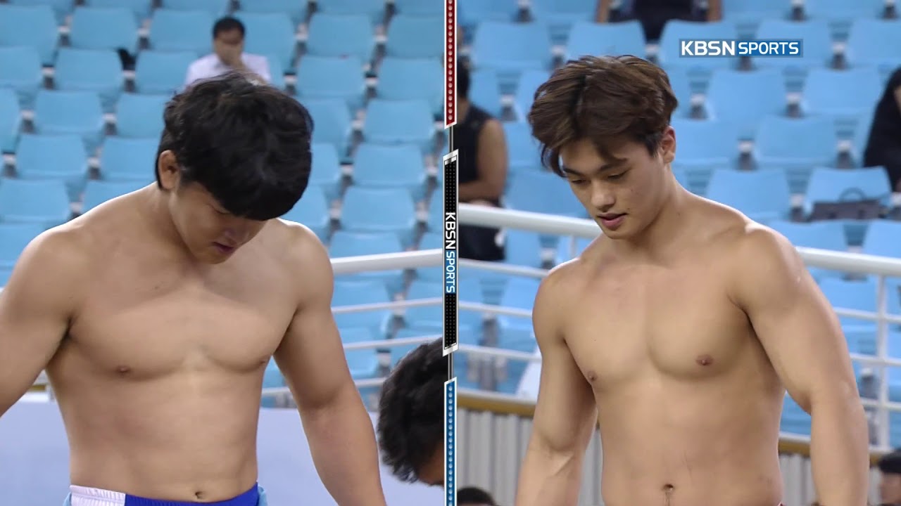 제15회 학산배 전국장사 씨름대회-단체전 결승-김원진vs황찬섭 20180808