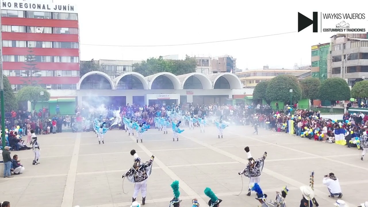 🎺Negritos de Huayllay - Residentes en Huancayo - Nueva Generación Africana 💙🤍💛-2024