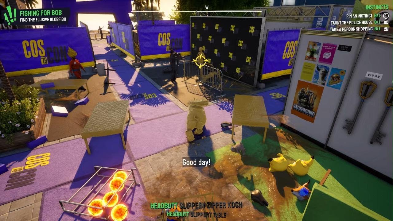 Goat Simulator 3 stuff