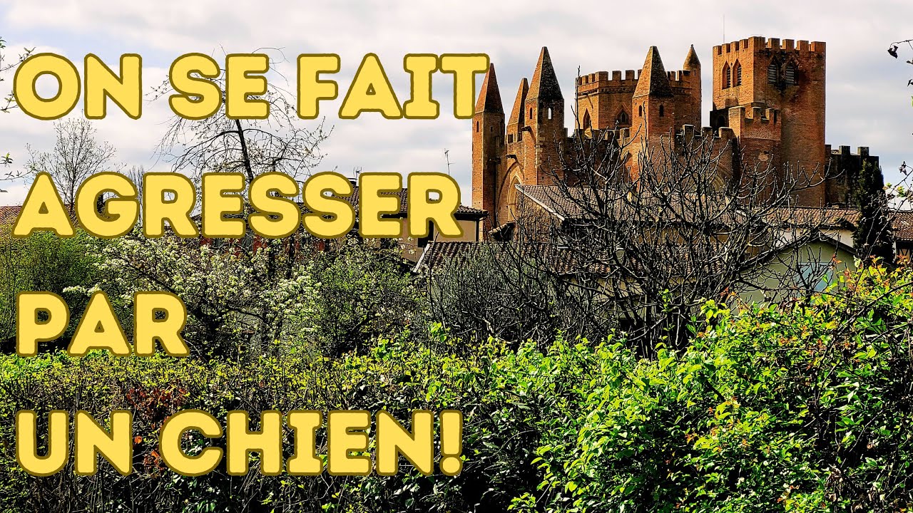 Balade à Simorre dans le Gers!... On se fait agresser par un chien!👀