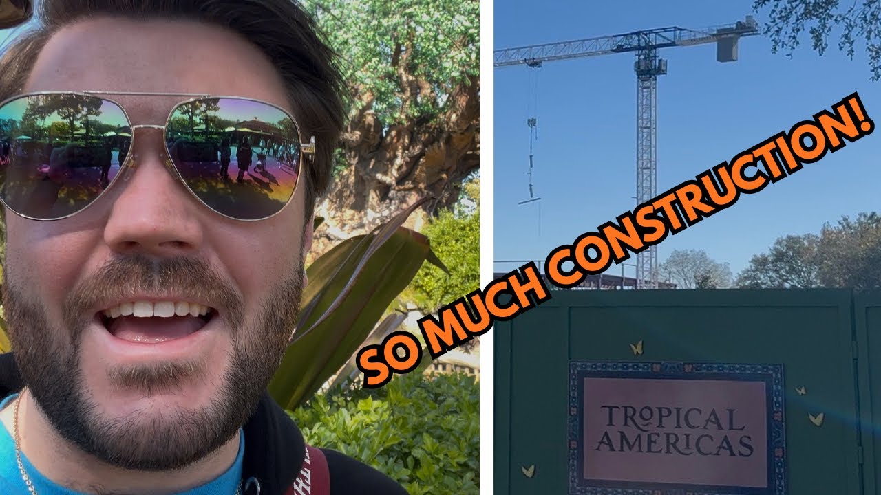 On the ground construction update of tropical America’s in Disney’s Animal Kingdom 2026!!