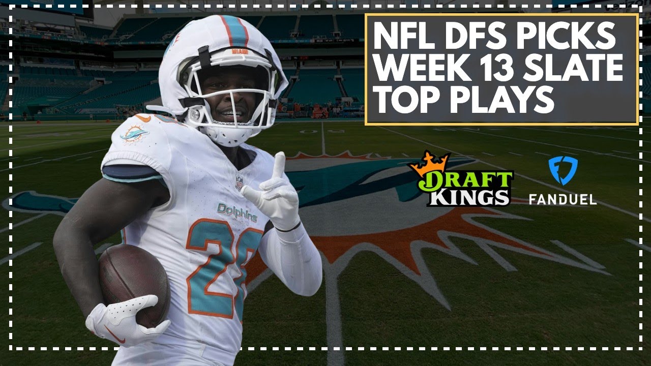 Выборы NFL DFS: 13-я неделя основного списка 2025 года &mdash; лучшие прогнозы для DraftKings и FanDuel