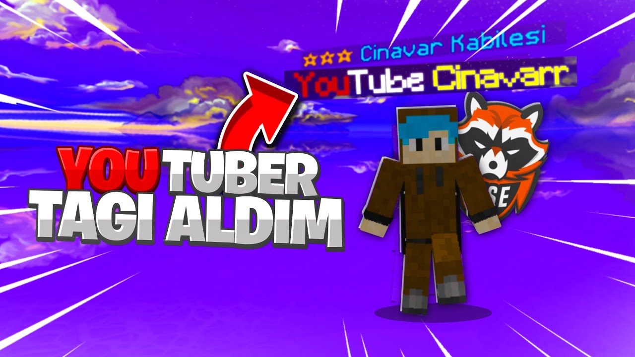 YOUTUBER TAGI ALDIM - CRAFTRİSE
