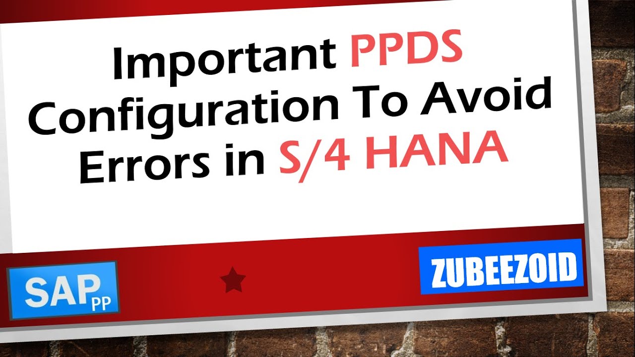 PPDS Configuration in S/4 HANA#s4hana #hana #sappp #sap #ppds