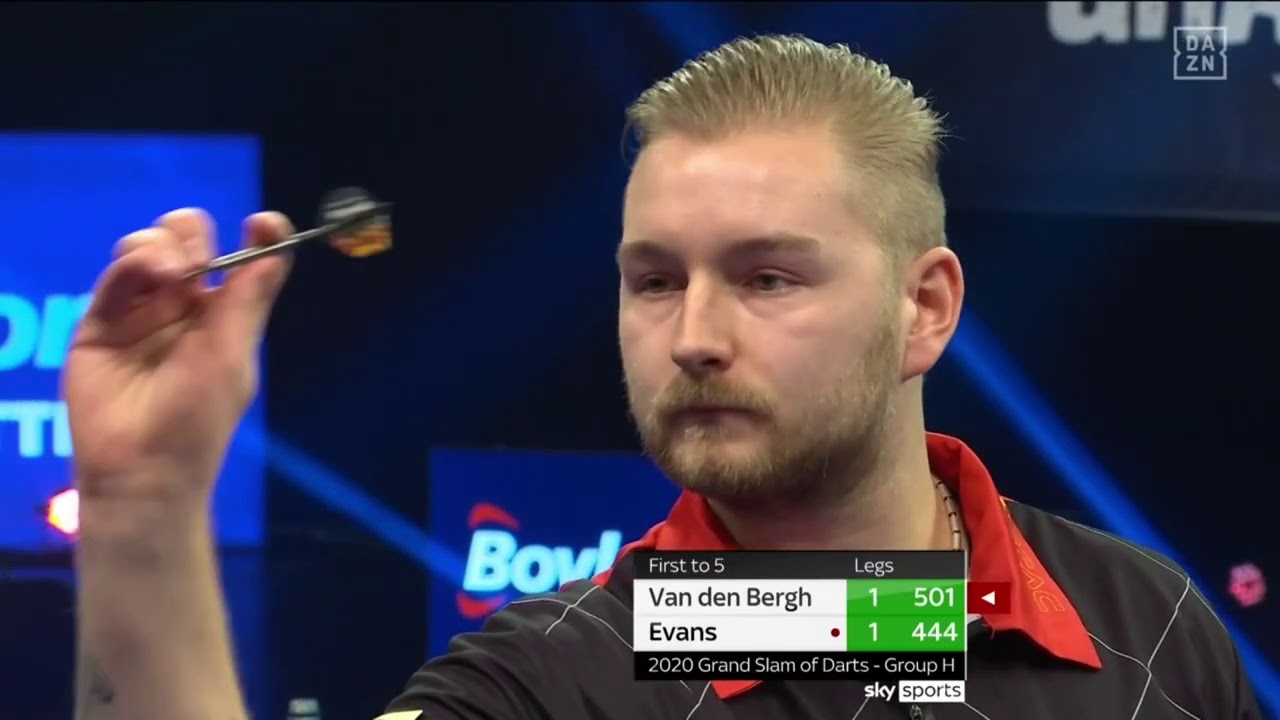 PDC Grand Slam of Darts 2020 | Group H | van den Bergh - Evans