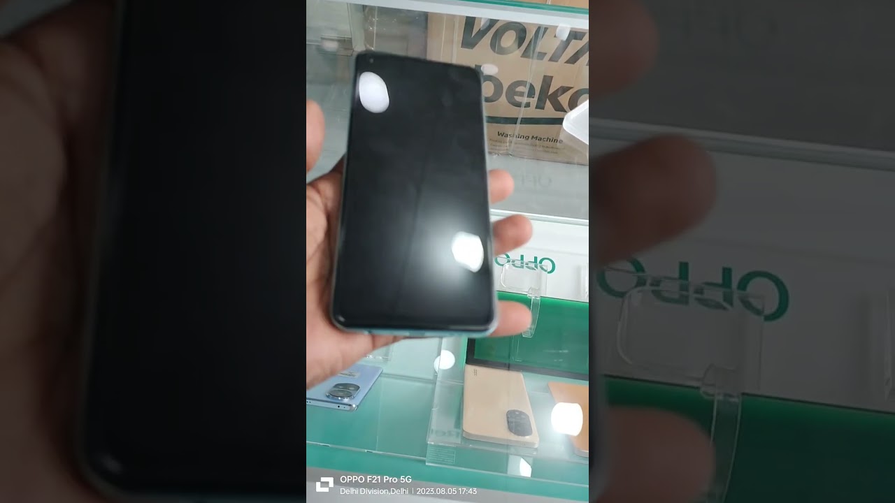 #short oppo A78 in display fingerprint