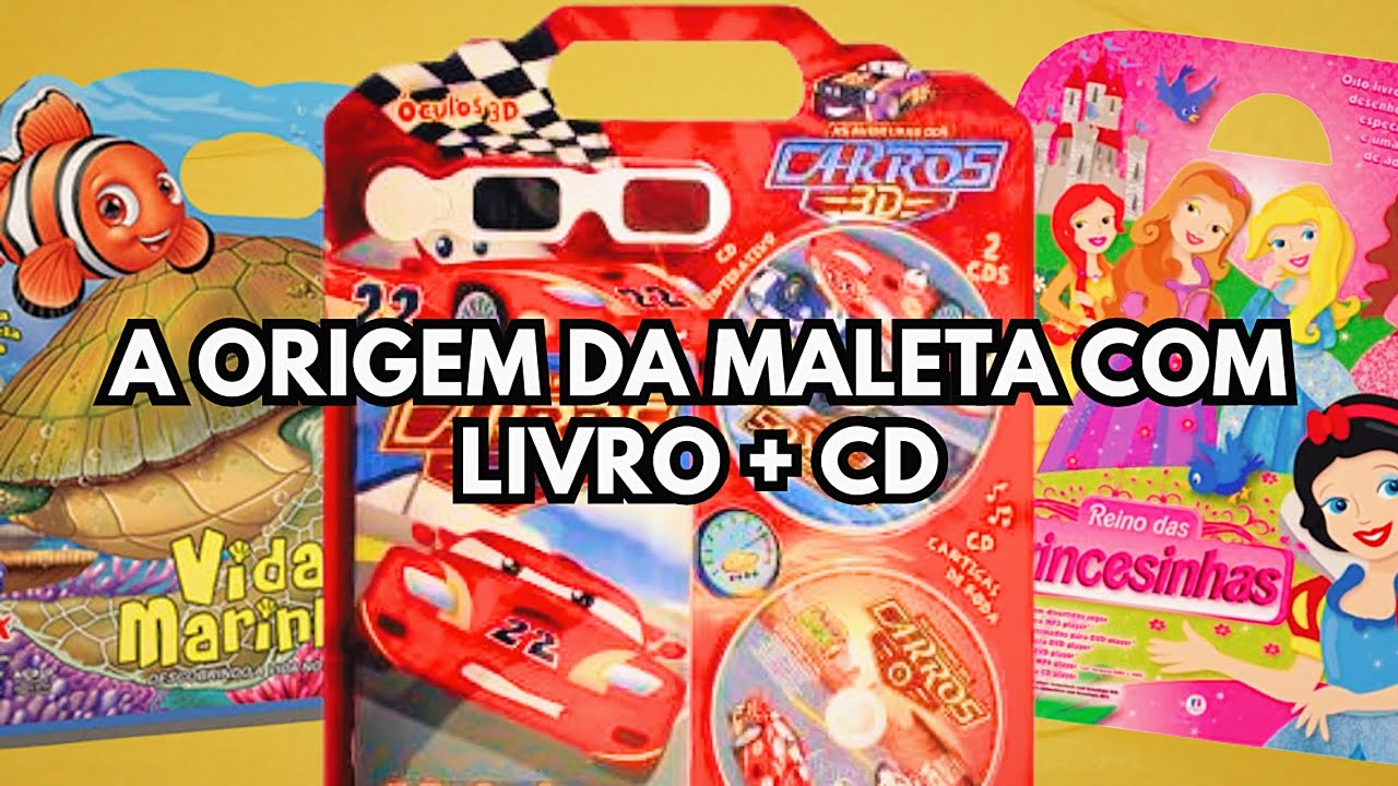 AS MALETAS COM LIVRINHOS + CDS VENDIDAS EM ESCOLAS