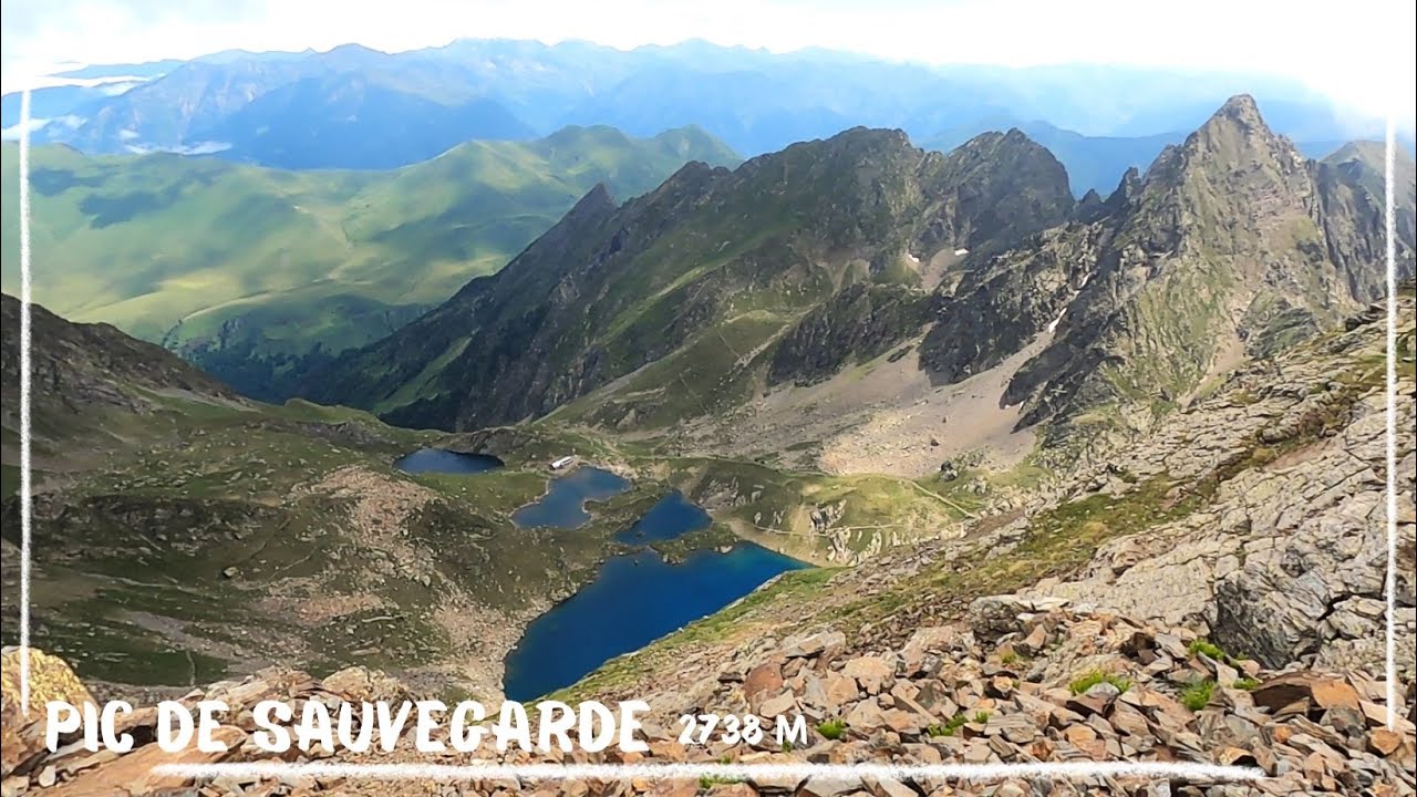 Pic de Sauvegarde 2738m en boucle