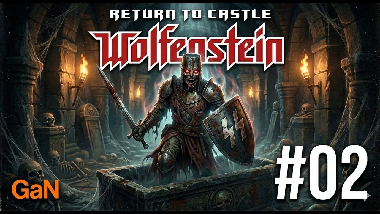 Return to Castle Wolfenstein | #02: Восстание Мертвецов — Катакомбы и Церковь