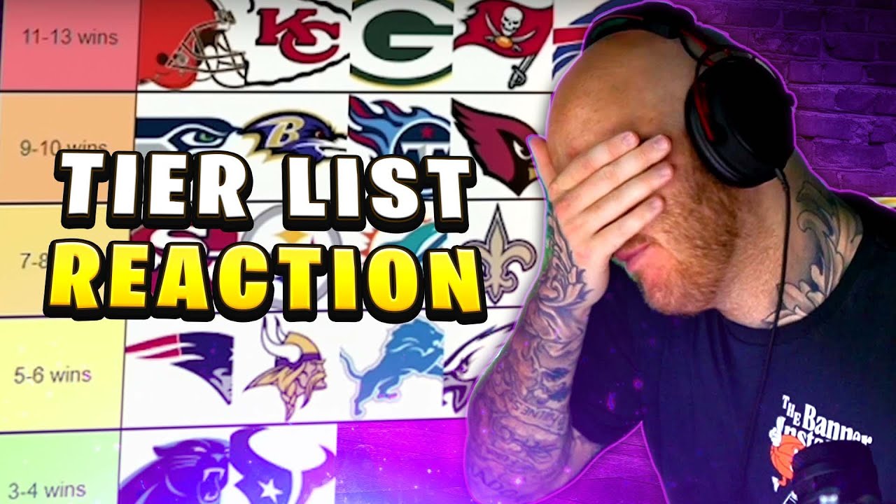 TIMTHETATMAN REACTS TO HIS NFL RANKING LIST