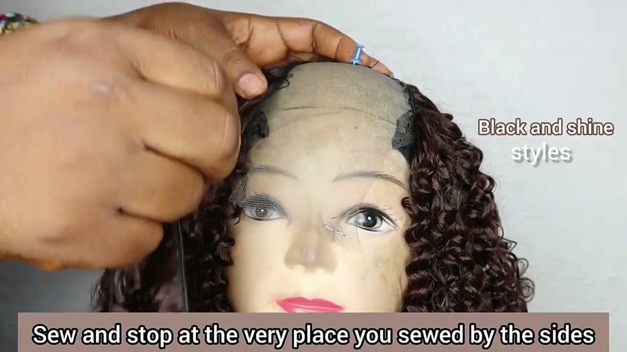 Check this bridal wig, well detailed tutorial 