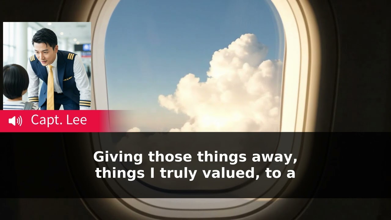Why did the pilot buy the boy a toy plane?