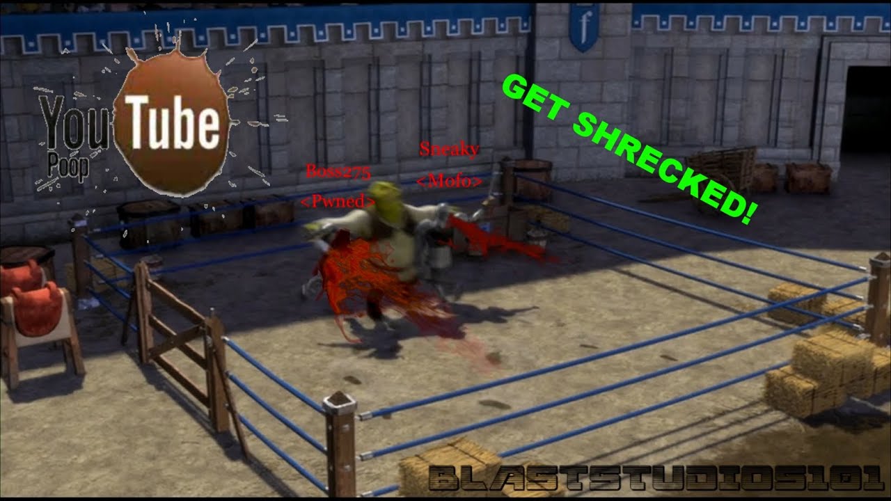 [YTP] Shrek is an MMO gamer