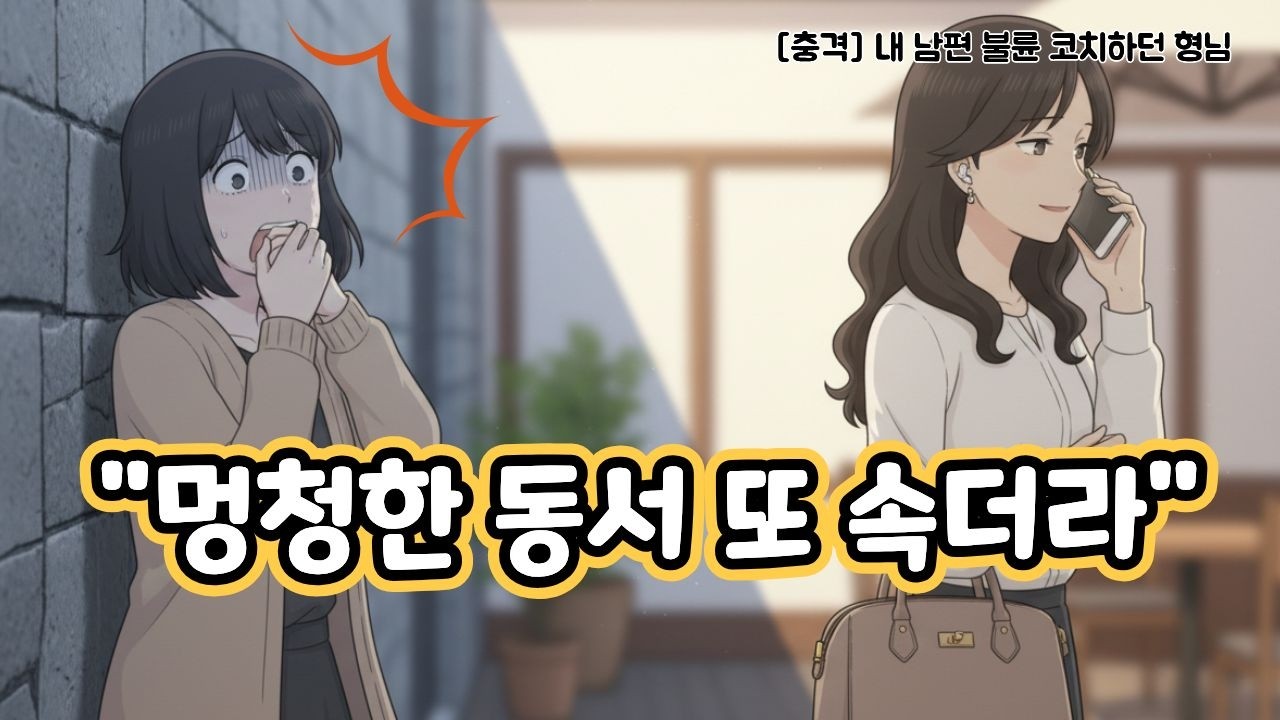 남편 불륜 뒤에서 조종한 형님&hellip;친언니처럼 믿었던 그녀의 정체 | 며느리 복수