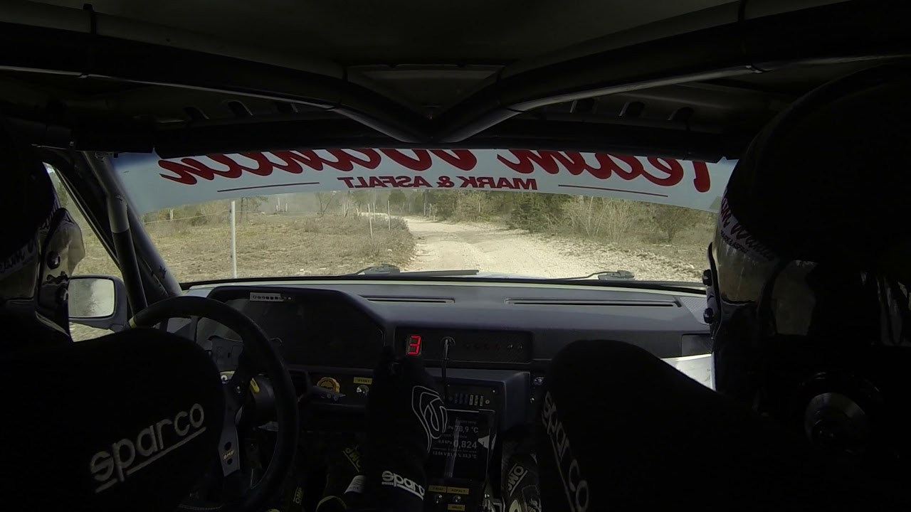 Niklas Karlsson Rally Gotland SS3 Follingbo 2019-04-27