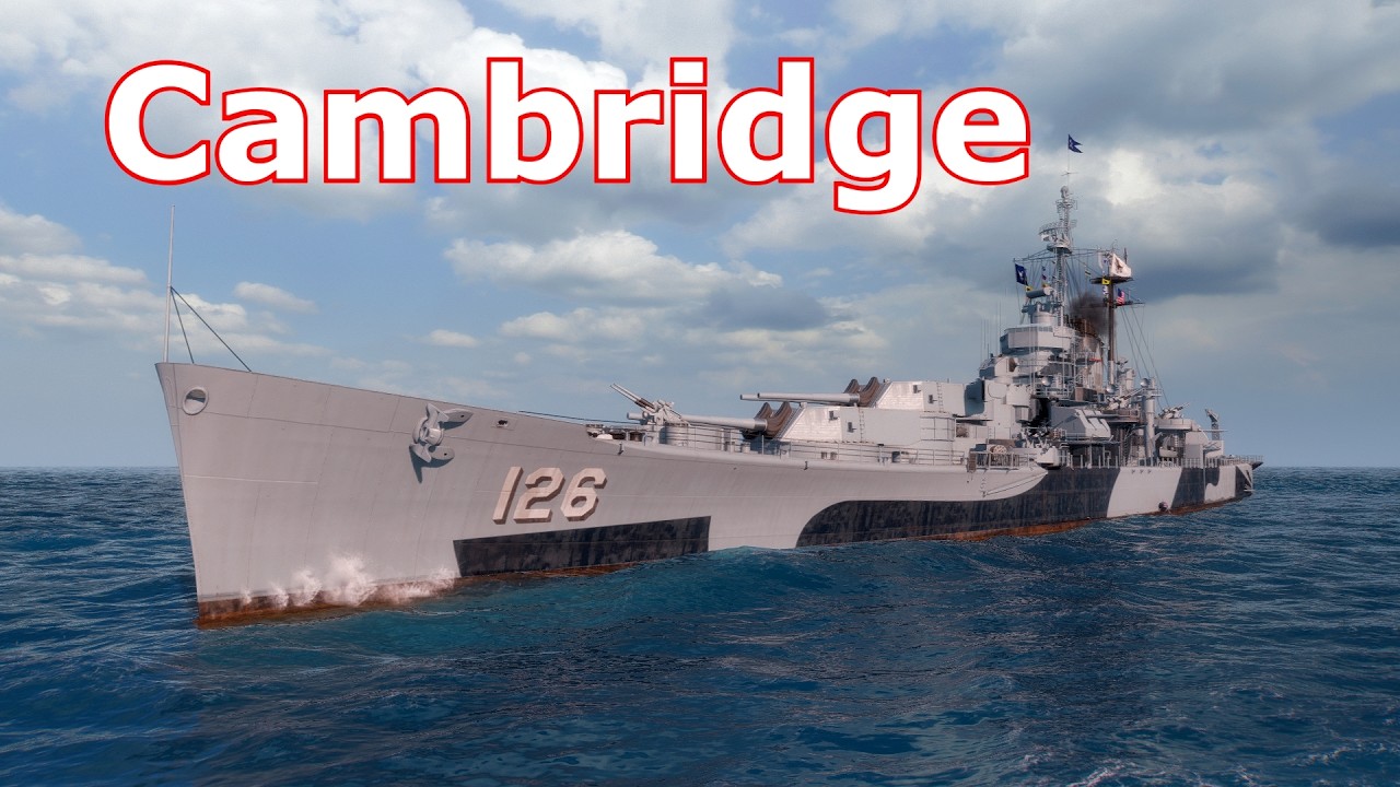 Cambridge : 267K Damage - World of WarShips.