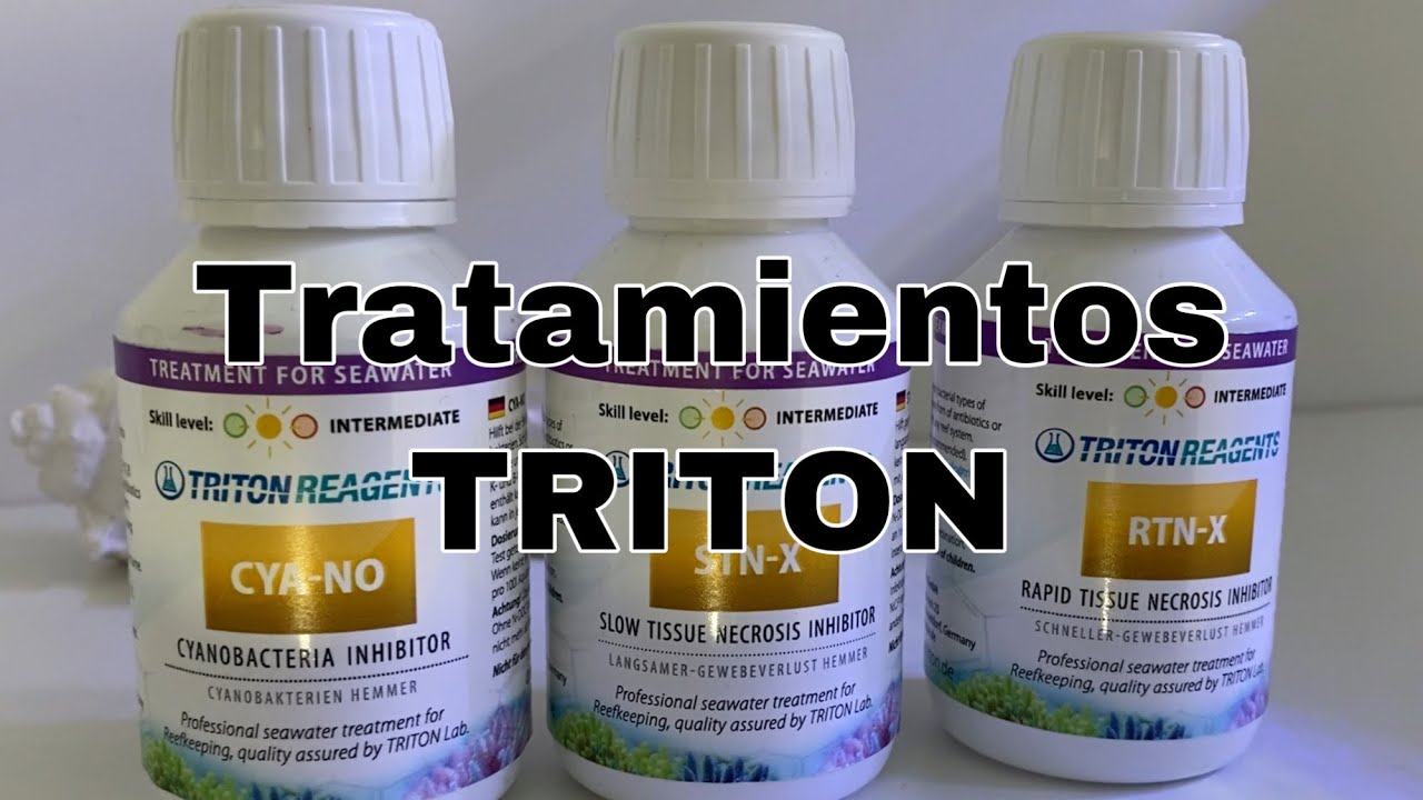 Tratamientos TRITON: CYA-NO , STN-X, RTN-X