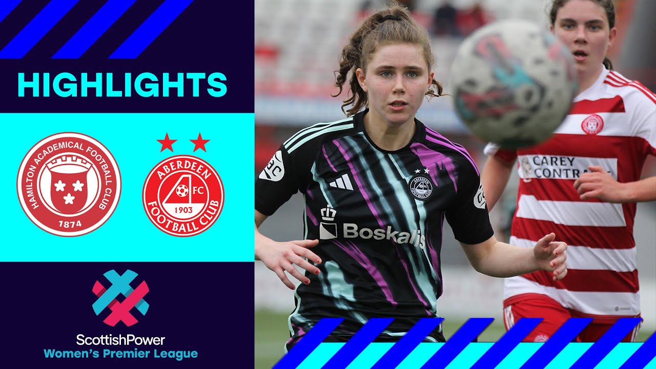 Hamilton Academical 3-3 Aberdeen | Dons fightback to deny Accies vital win | SWPL