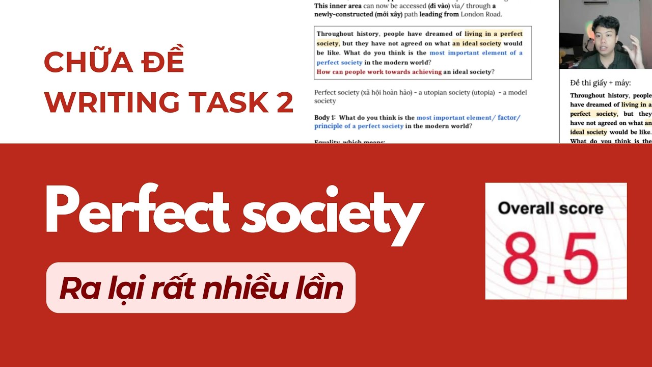 8.5 IELTS 🔥Chữa đề writing task 2 