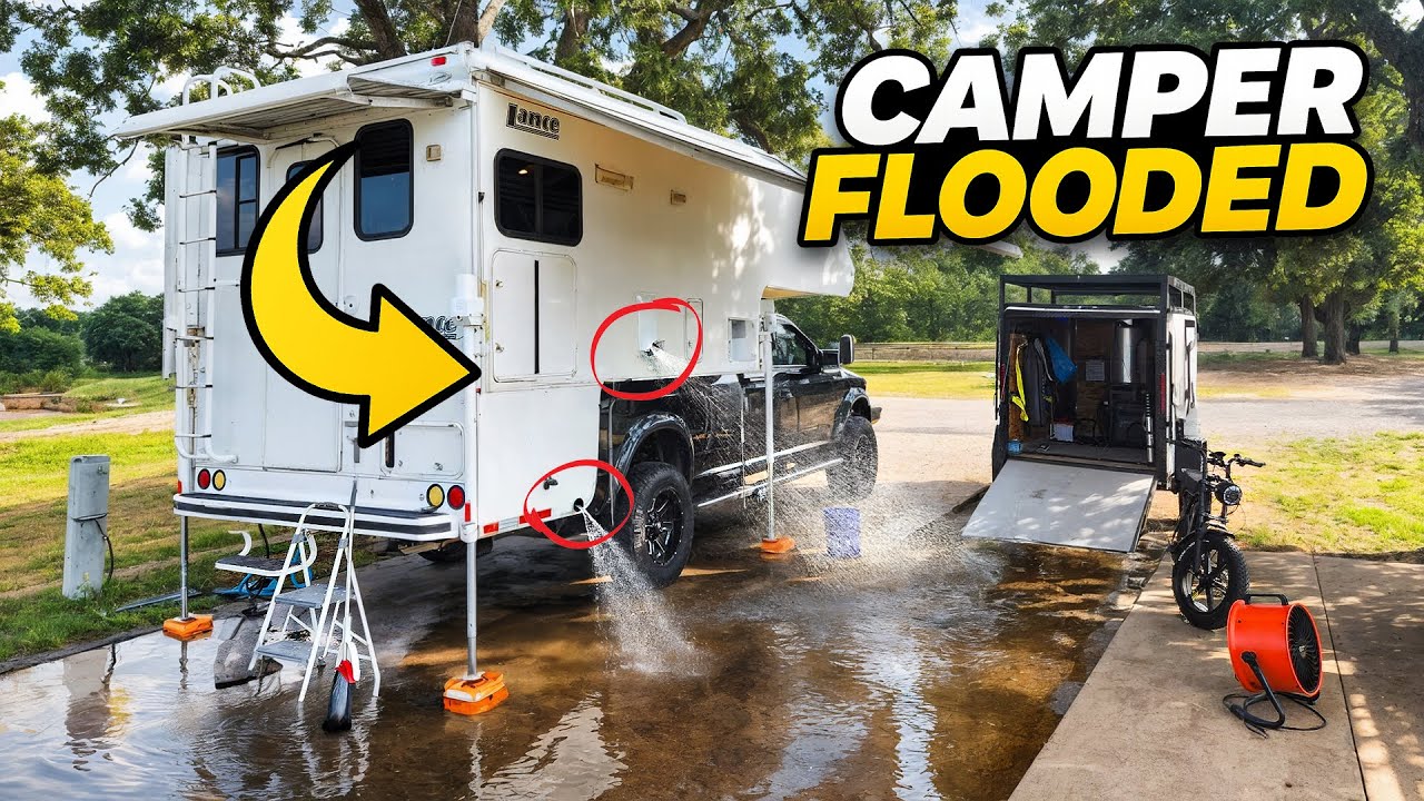 “Camper FLOODED From the Inside! Water Leak Disaster”