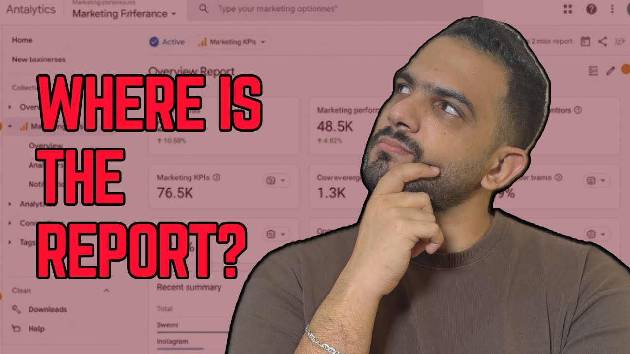 How to Customize Google Analytics 4 Reports Using the Library (Built for Marketers) #ga4