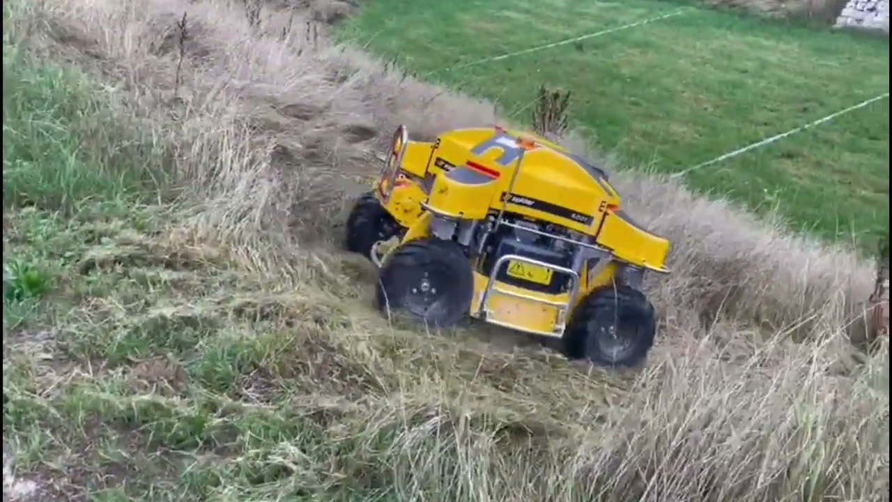 🚜 Vorf&uuml;hrung eines Spider ILD01 in einem R&uuml;ckhaltebecken der Gemeinde Immenreuth🌾