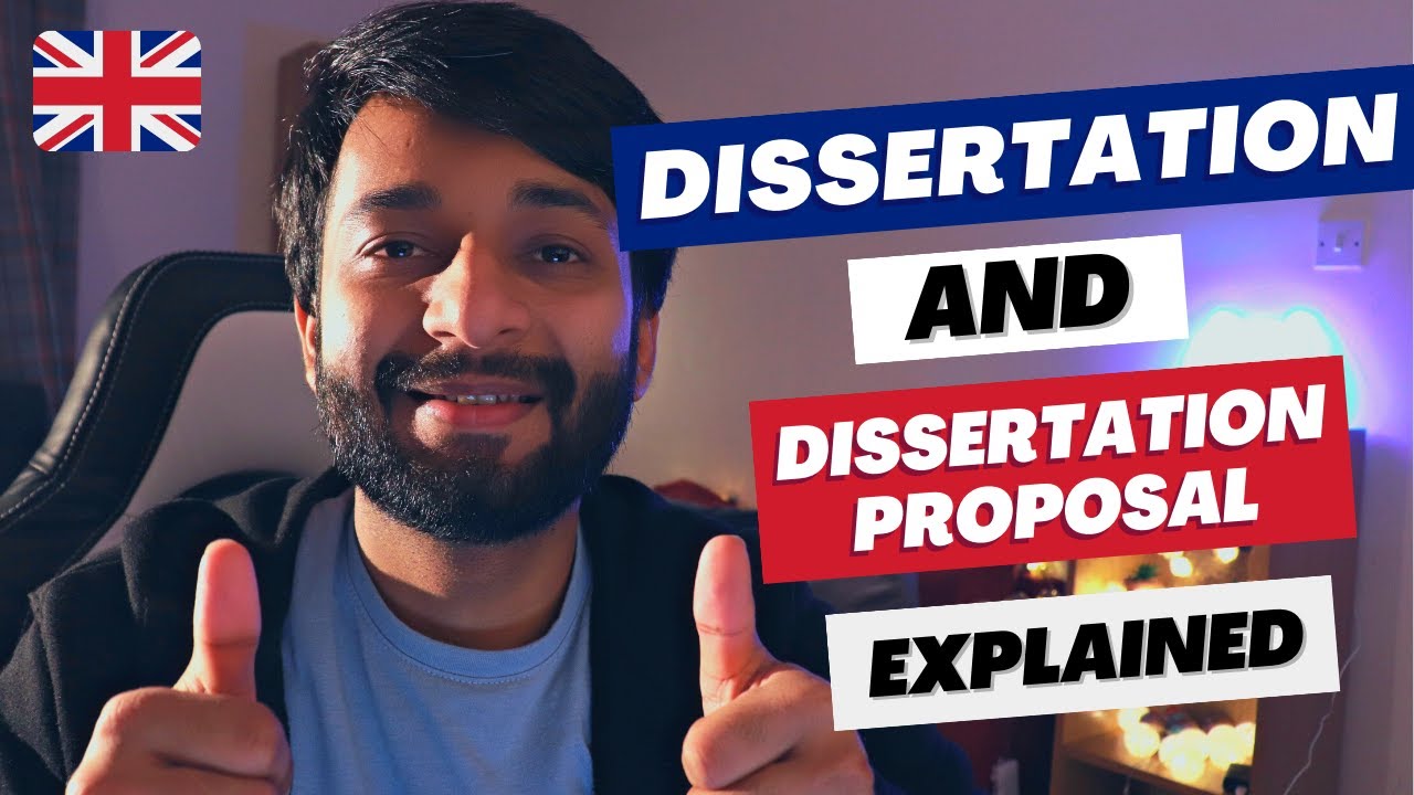 🇬🇧 What is Dissertation? Real Example of Master's Dissertation Proposal 🤩 Explained In English 📝
