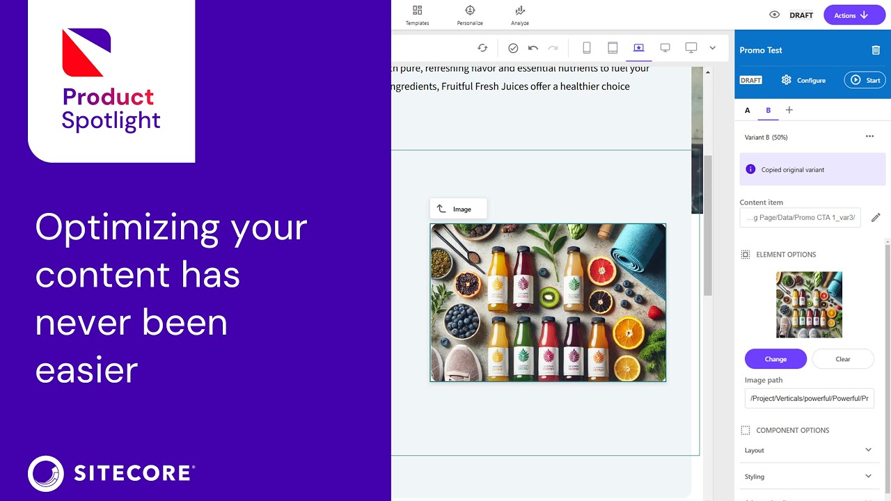 XM Cloud: A/B/n test your way to conversions.