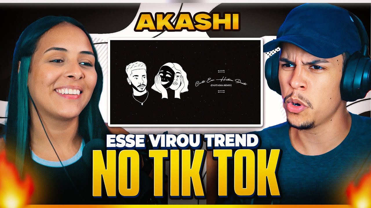 AKASHI CRUZ, ANA LAURA: Conta Essa Hist&oacute;ria Direito (Fantasma Remix) | [Casal Jounin React] 🔥