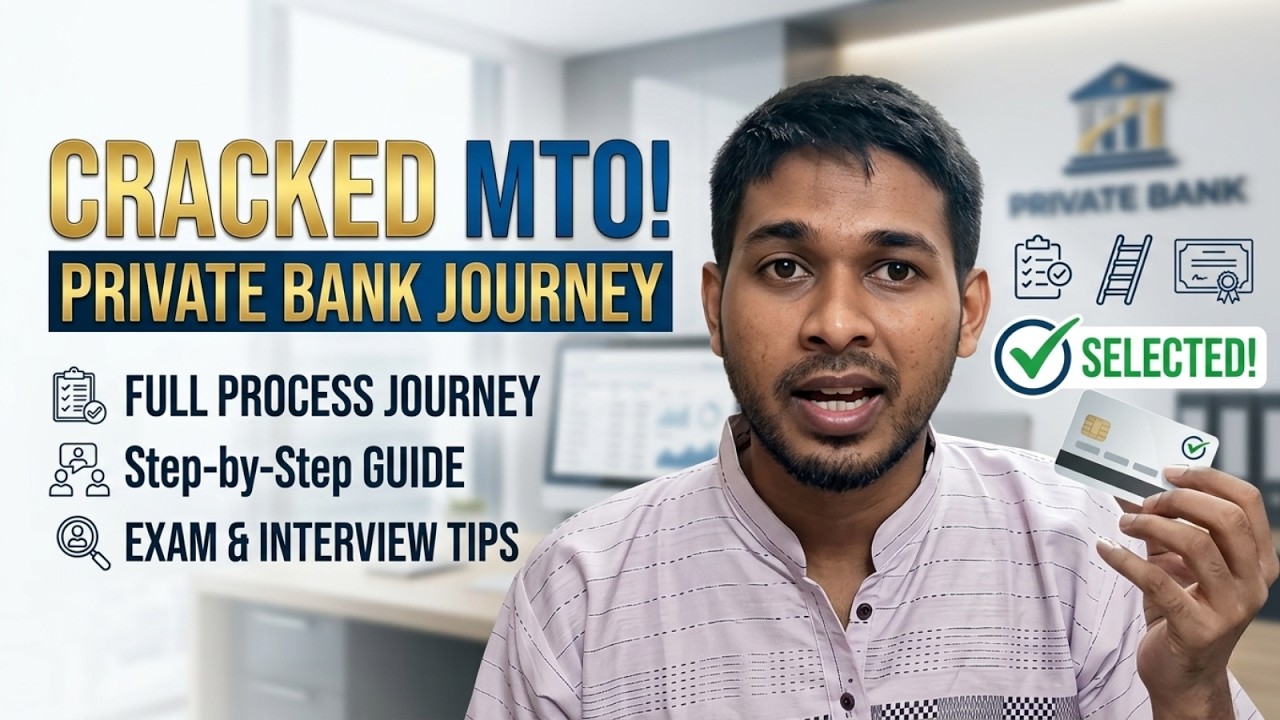 How I Cracked Private Bank MTO | My Full Journey & Process