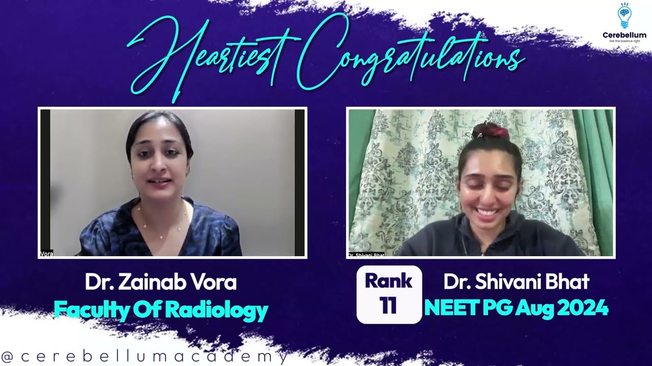 NEET PG 2024 Rank 11: Dr. Shivani Reveals How to Master Basics For NEET PG Success