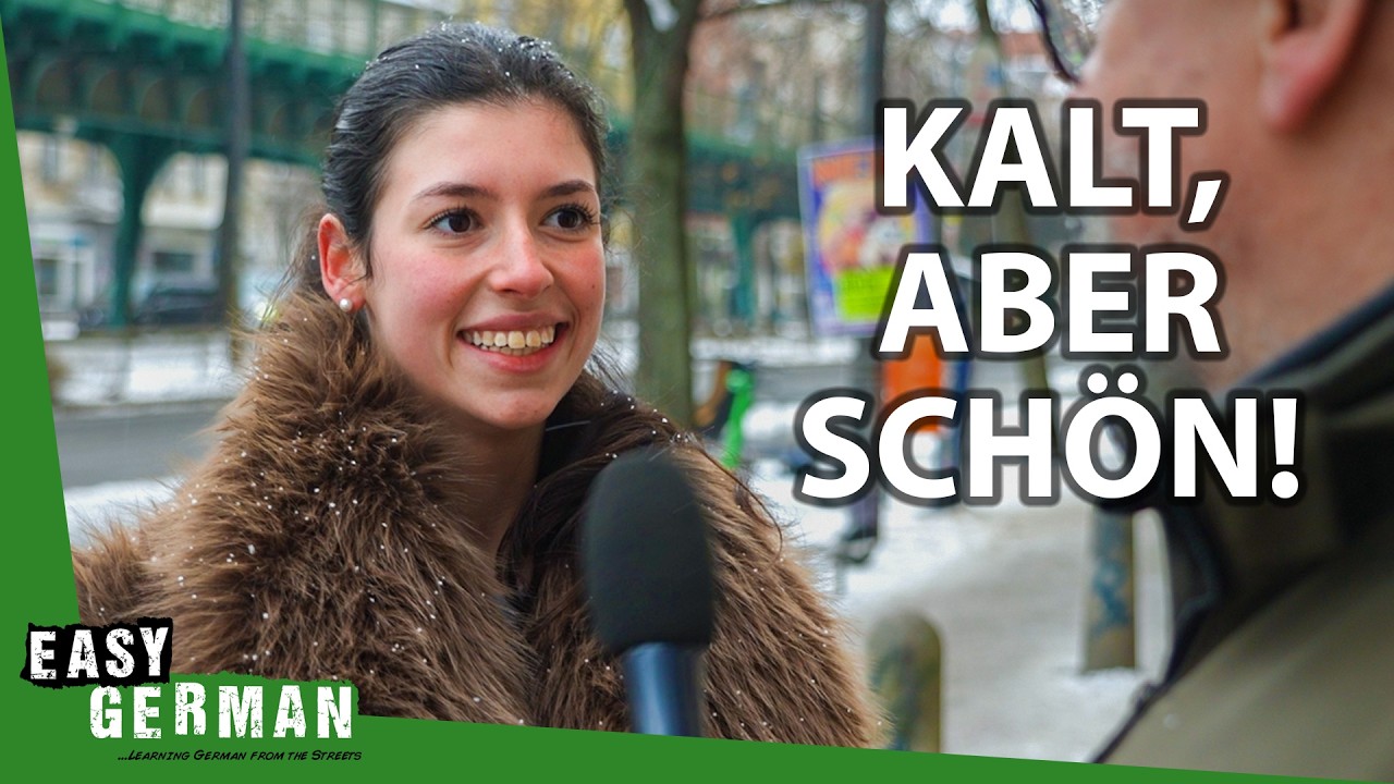 What Does Winter in Berlin Feel Like? | Easy German 644