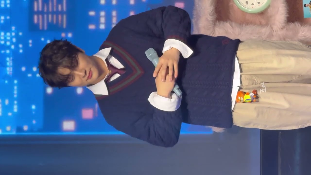 260314 Singing In The Rain @ CHOI BO MIN FAN MEETING [My Sweet Day, BOMIN] | 골든차일드 주찬 JOOCHAN focus