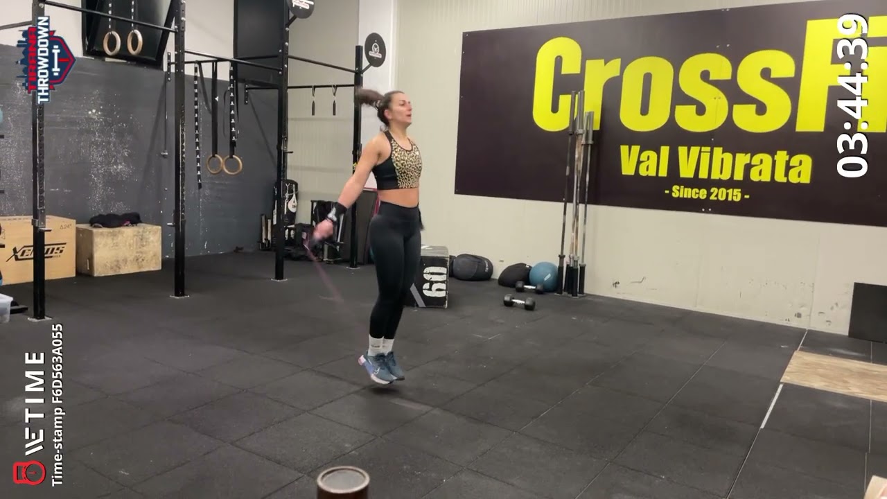 Francesca Vellei Tirana Throwdown 25.1 Scaled Woman