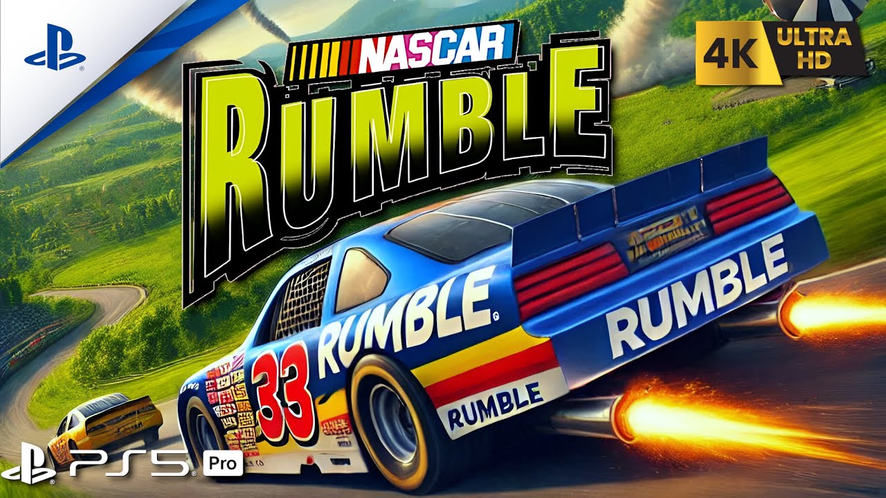 NASCAR Rumble - PS5 Pro™ Gameplay [4K 60FPS]