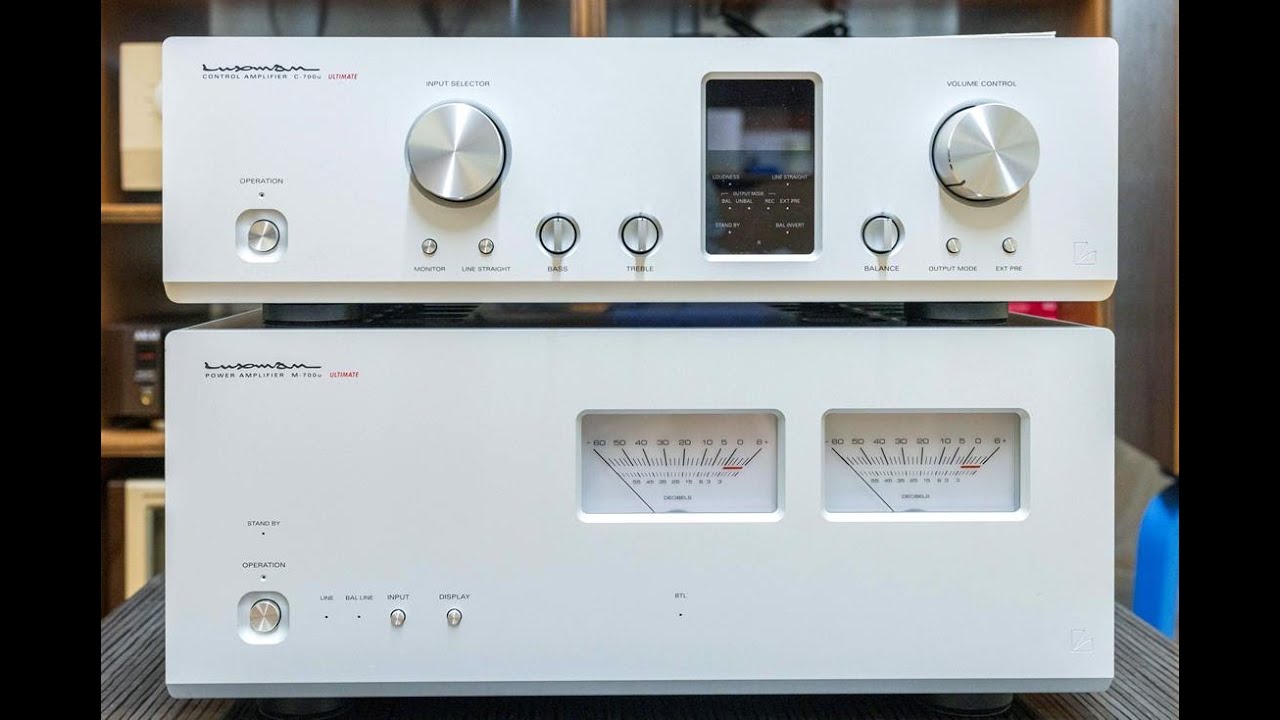 LUXMAN C 700u + LUXMAN M 700u + Luxman DA 250 + JBL 4312E