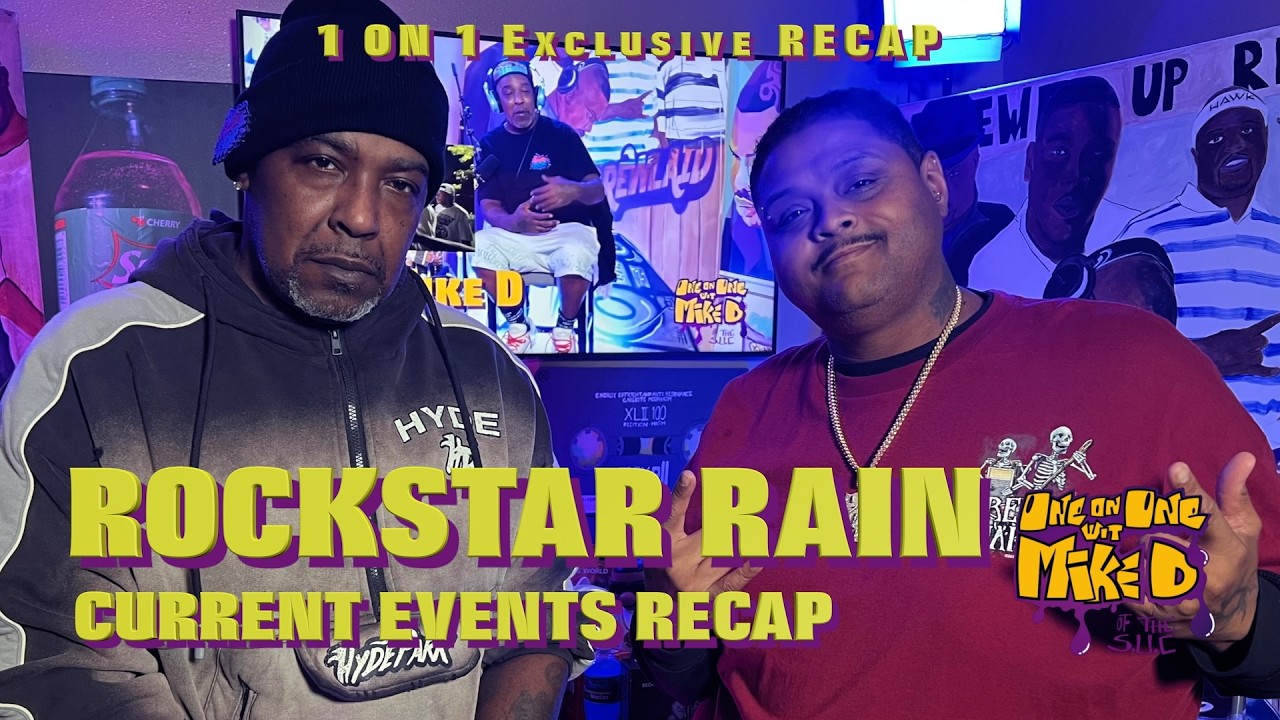 1 ON 1 RECAP WITH FAMILY ROCKSTAR RAIN