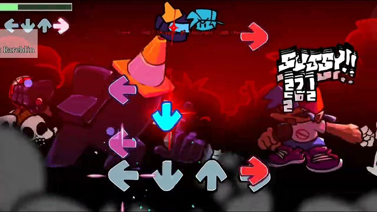 Vs Black impostor - Defeat Full combo