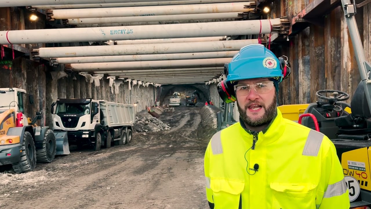 Velkommen til løsmassetunnelen