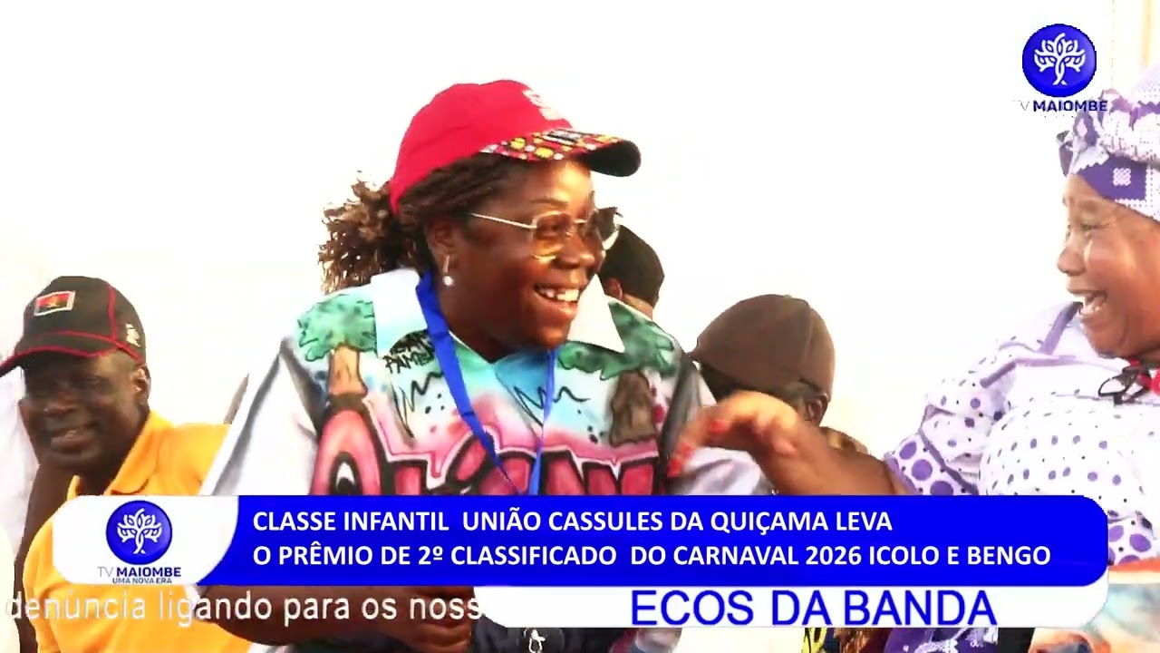 UNIÃO CASSULES DA QUIÇAMA LEVA O  PRÊMIO DE 2º CLASSIFICADO DO CARNAVAL 2026 ICOLO E BENGO